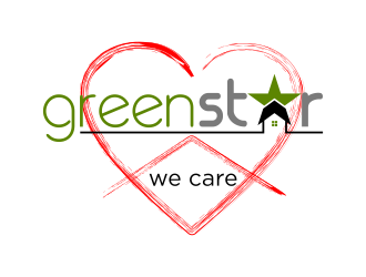 Green Star Home logo design by scolessi