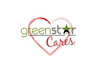 Green Star Home logo design by scolessi