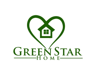 Green Star Home logo design by AamirKhan