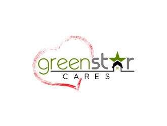 Green Star Home logo design by nona