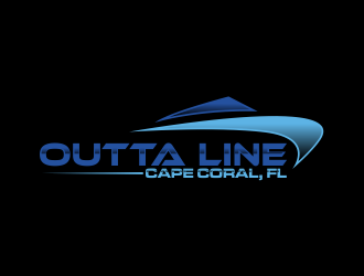 Outta Line      Cape Coral, FL logo design by qqdesigns