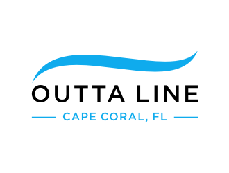 Outta Line      Cape Coral, FL logo design by asyqh