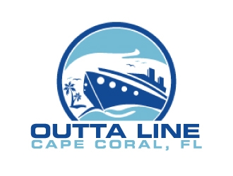 Outta Line      Cape Coral, FL logo design by AamirKhan