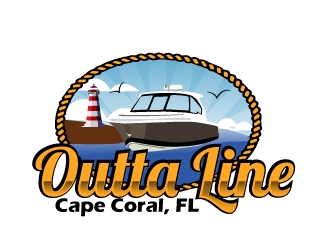 Outta Line      Cape Coral, FL logo design by AamirKhan