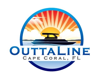 Outta Line      Cape Coral, FL logo design by maze