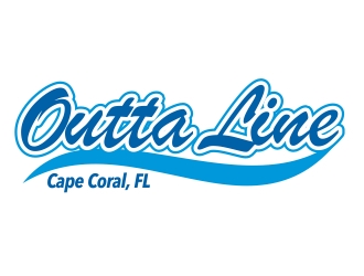 Outta Line      Cape Coral, FL logo design by cikiyunn