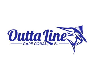 Outta Line      Cape Coral, FL logo design by AamirKhan