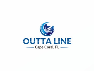 Outta Line      Cape Coral, FL logo design by Ulid