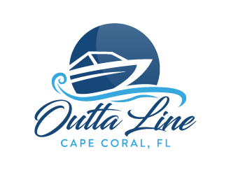 Outta Line      Cape Coral, FL logo design by akilis13