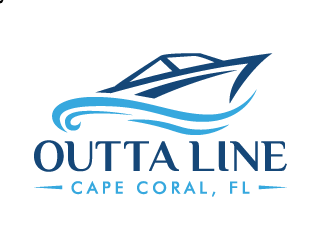 Outta Line      Cape Coral, FL logo design by akilis13