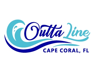 Outta Line      Cape Coral, FL logo design by MonkDesign