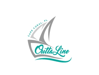 Outta Line      Cape Coral, FL logo design by adwebicon