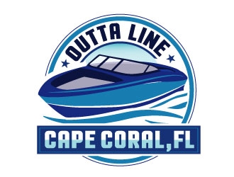 Outta Line      Cape Coral, FL logo design by Suvendu