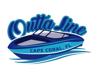 Outta Line      Cape Coral, FL logo design by Suvendu