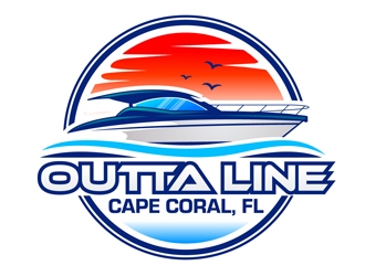 Outta Line      Cape Coral, FL logo design by DreamLogoDesign