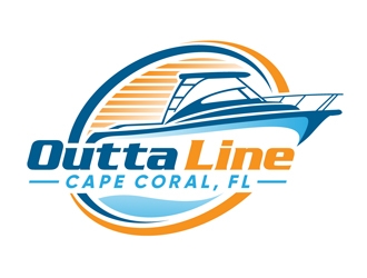 Outta Line      Cape Coral, FL logo design by DreamLogoDesign