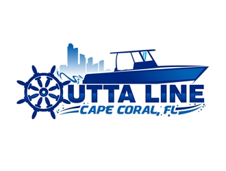 Outta Line      Cape Coral, FL logo design by DreamLogoDesign