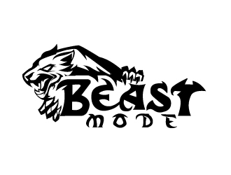 BEAST MODE logo design by AamirKhan