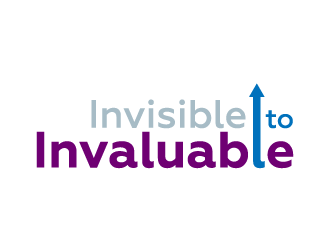 Invisible to Invaluable logo design by denfransko