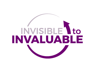 Invisible to Invaluable logo design by denfransko