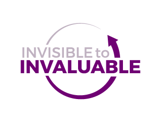 Invisible to Invaluable logo design by denfransko