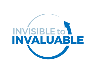 Invisible to Invaluable logo design by denfransko