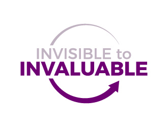 Invisible to Invaluable logo design by denfransko