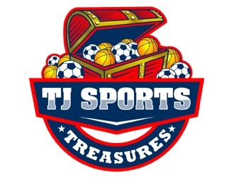 TJsportstreasures logo design by MAXR