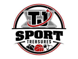 TJsportstreasures logo design by jaize