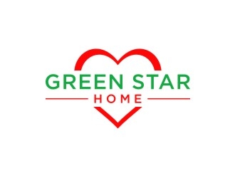 Green Star Home logo design by sabyan