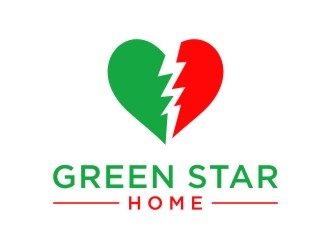 Green Star Home logo design by sabyan