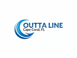 Outta Line      Cape Coral, FL logo design by Ulid