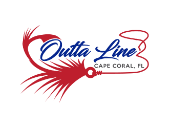 Outta Line      Cape Coral, FL logo design by nona