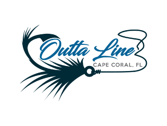 Outta Line      Cape Coral, FL logo design by nona