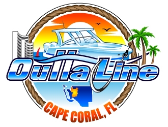 Outta Line      Cape Coral, FL logo design by design_brush