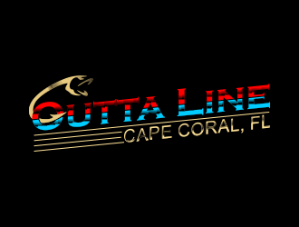 Outta Line      Cape Coral, FL logo design by Kipli92