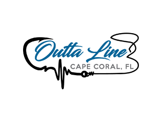 Outta Line      Cape Coral, FL logo design by nona