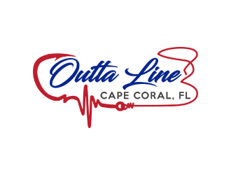 Outta Line      Cape Coral, FL logo design by nona