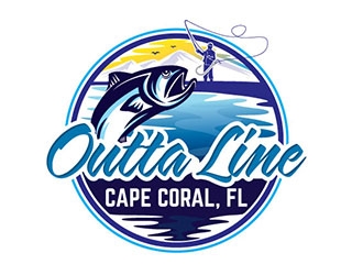 Outta Line      Cape Coral, FL logo design by gogo