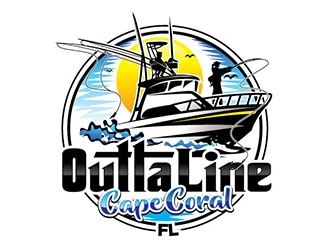 Outta Line      Cape Coral, FL logo design by gogo