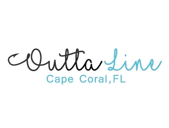 Outta Line      Cape Coral, FL logo design by MonkDesign