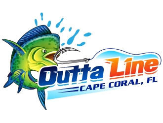 Outta Line      Cape Coral, FL logo design by design_brush