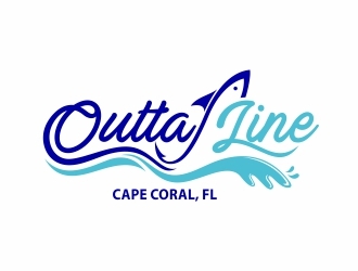 Outta Line      Cape Coral, FL logo design by MonkDesign