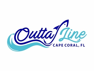 Outta Line      Cape Coral, FL logo design by MonkDesign