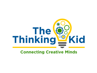 The Thinking Kid logo design by hopee