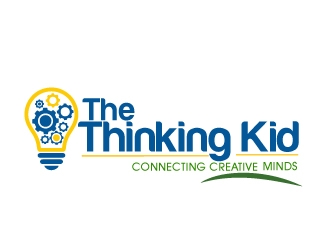 The Thinking Kid logo design by AamirKhan