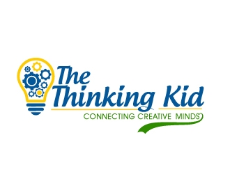 The Thinking Kid logo design by AamirKhan