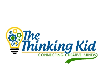 The Thinking Kid logo design by AamirKhan