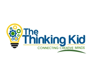 The Thinking Kid logo design by AamirKhan