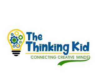 The Thinking Kid logo design by AamirKhan